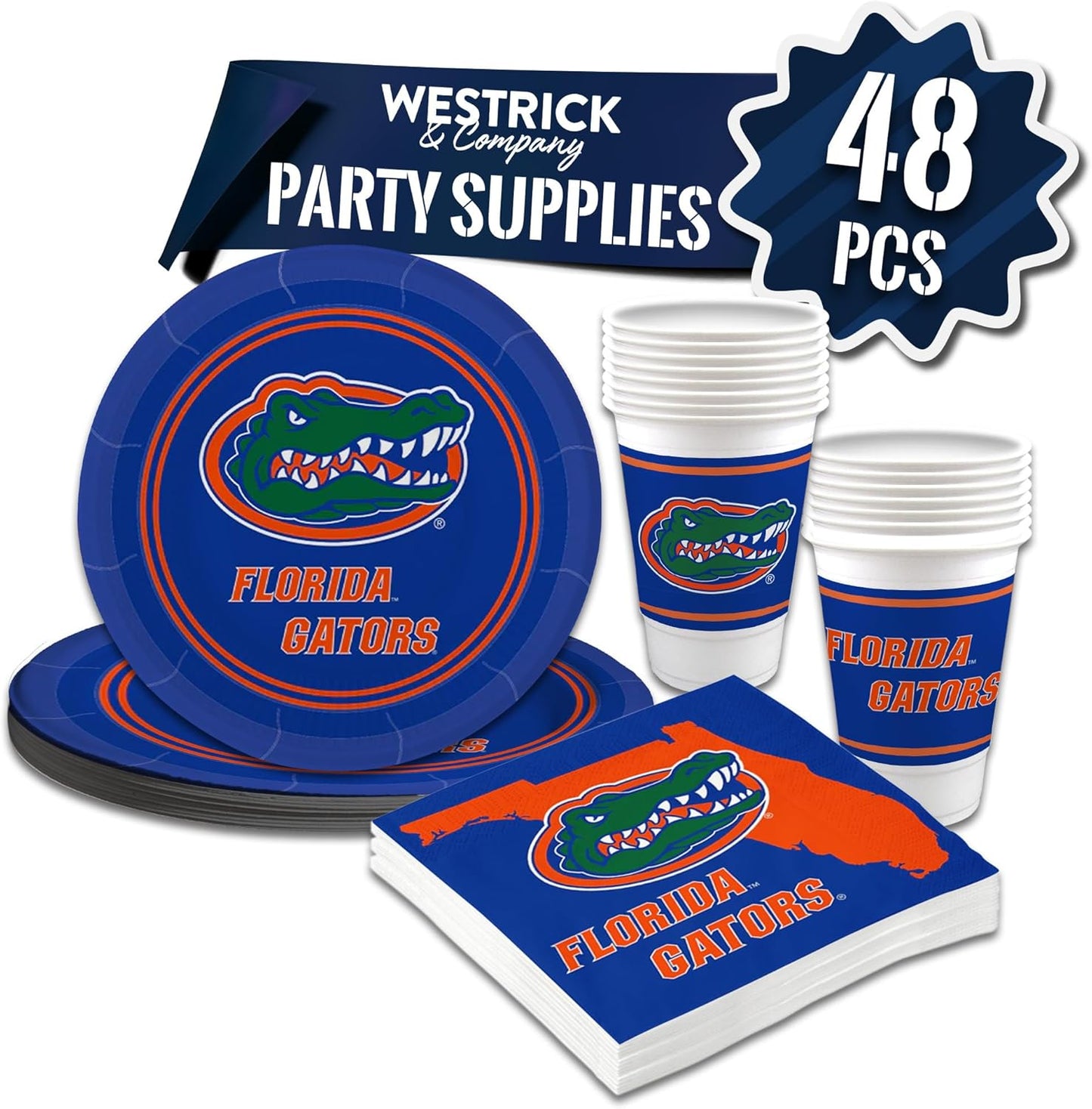 Florida Gators Party Supplies Set for Ultimate Game Day Fun