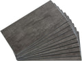 Interlocking Vinyl Wall Panels 23.2 in x 11.1 in Ashen Slate - 10 Pack