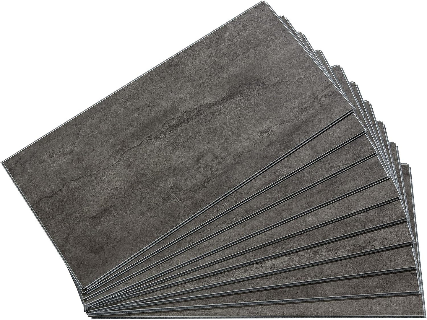 Palisade Interlocking Vinyl Wall Panels in Ashen Slate - 10 Pack