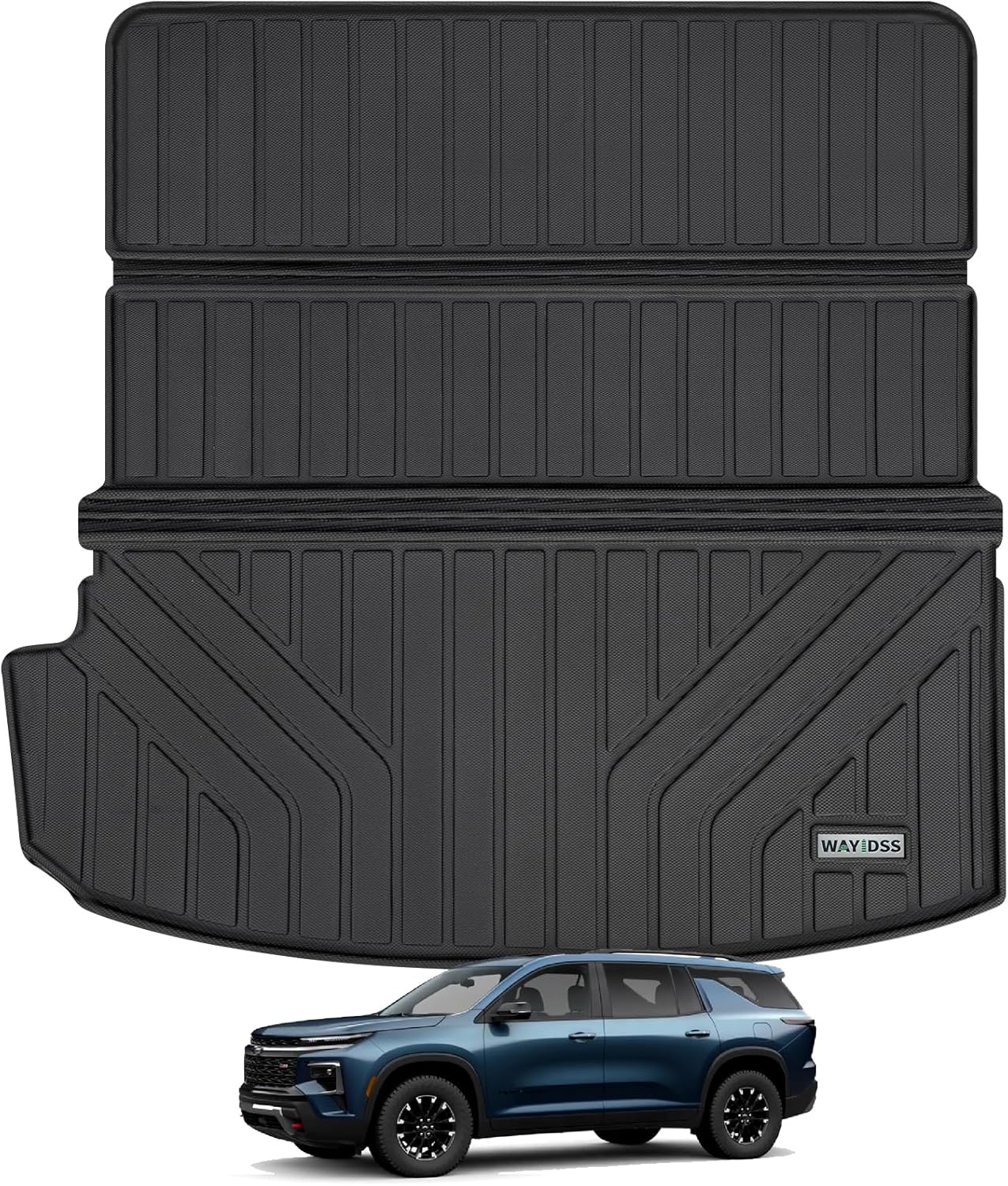 Large Cargo Liners for 2018-2023 Chevy Traverse - TPE Mat