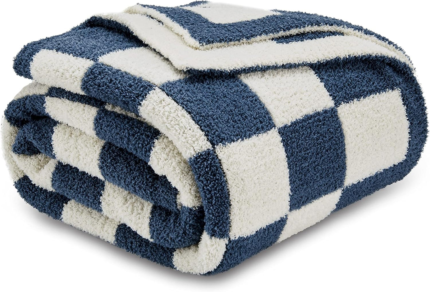 CozeCube Checkered Blanket - Ultra Soft Cozy Throw for All Seasons