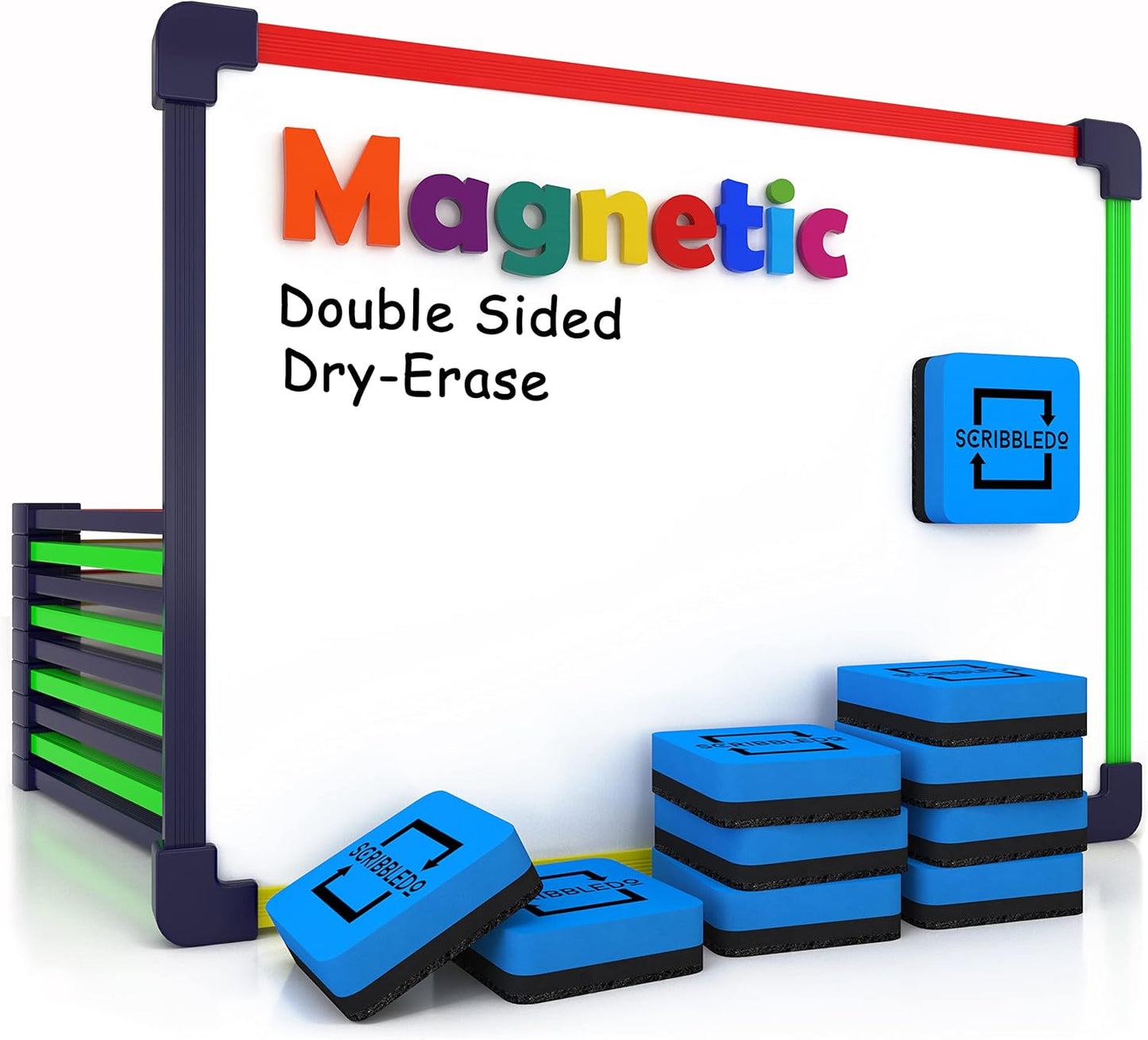 Magnetic Dry Erase Board for Kids - 10 Pack Educational Tool