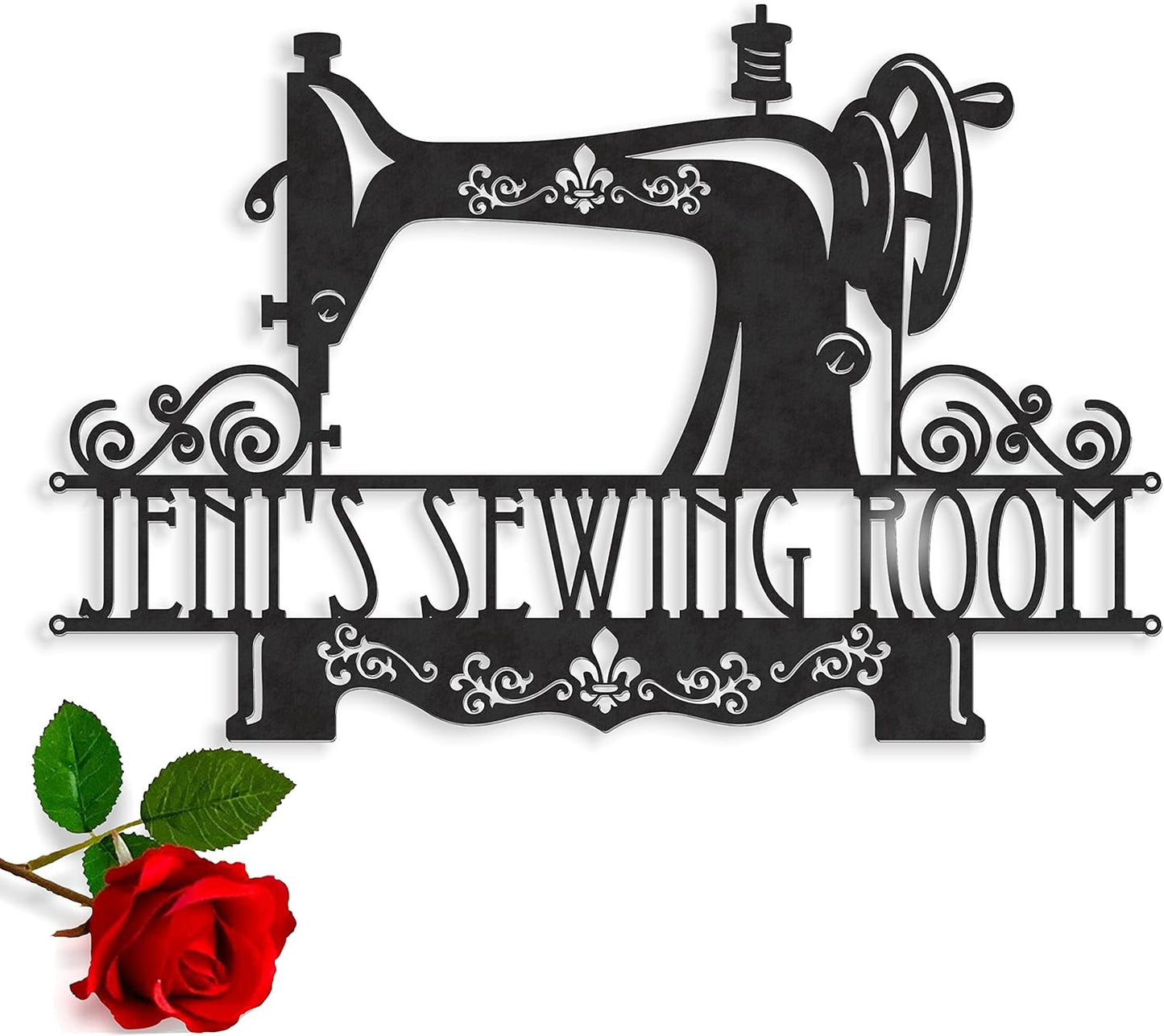 Personalized Sewing Room Sign for Quilting and Home Decor
