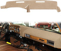Dash Cover Mat Custom Fit for 1973-1980 Chevy C10 C20 C30 - Beige