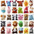 32 Piece Mini Plush Animal Toy Set - Cute Party Favors
