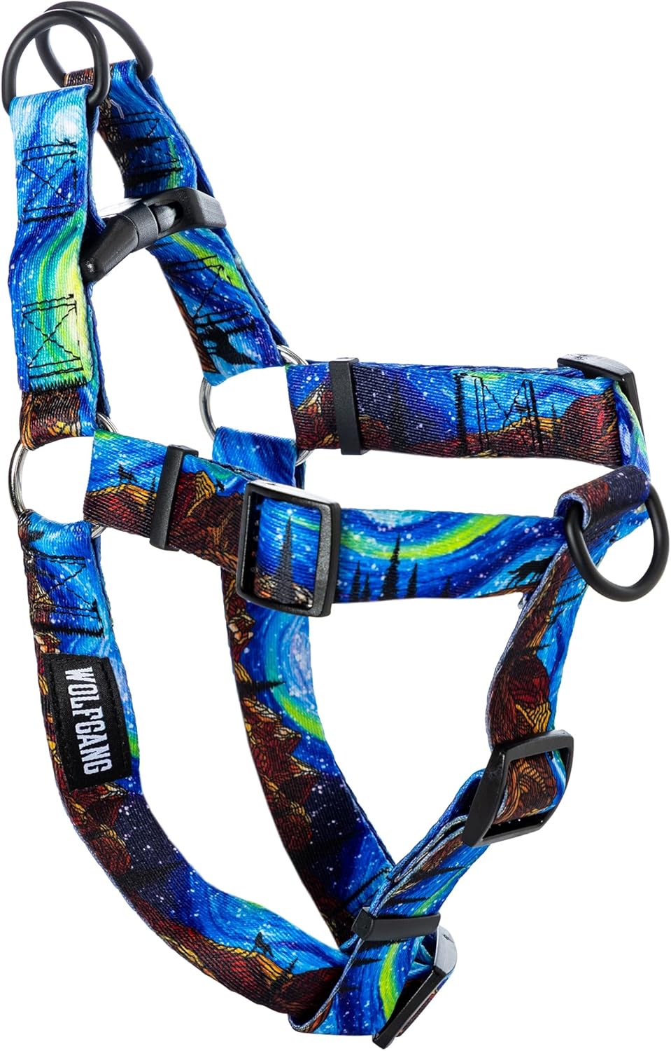 Wolfgang Heavy Duty Adjustable Dog Harness for Strong Dogs