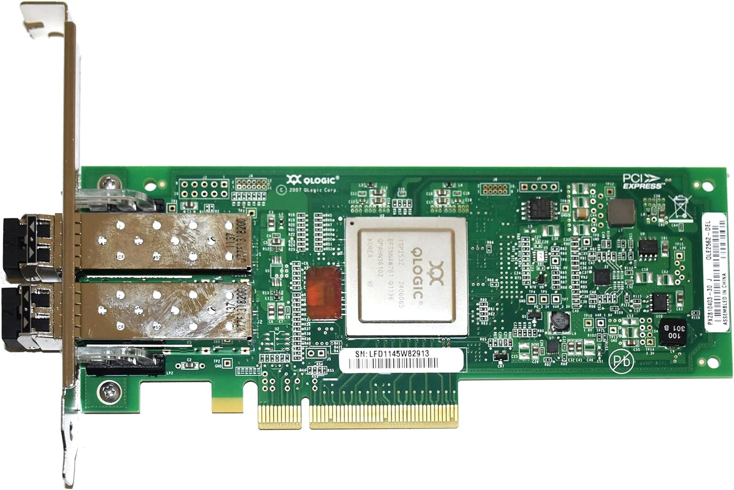 QLOGIC QLE2562-CK 8GB Dual Port FC HBA for High-Speed Networking