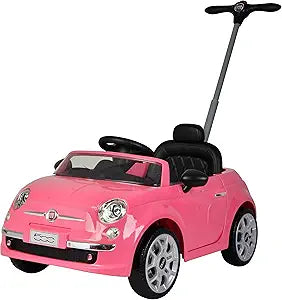 2-in-1 Fiat 500 Baby Toddler Toy Push Vehicle Car Stroller