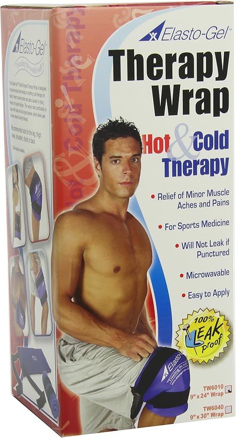 Elasto Gel Hot/Cold Wrap 9 X 24 for Pain Relief and Recovery