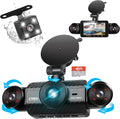 4 Channel Dash Cam 360 View 1080P - Complete Car Coverage