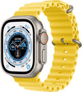 Apple Watch Ultra GPS + Cellular 49mm Titanium with Yellow Ocean Band