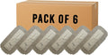 Heavy-Duty Industrial Closed-Loop Dust Mops 6 Pack - 18 in