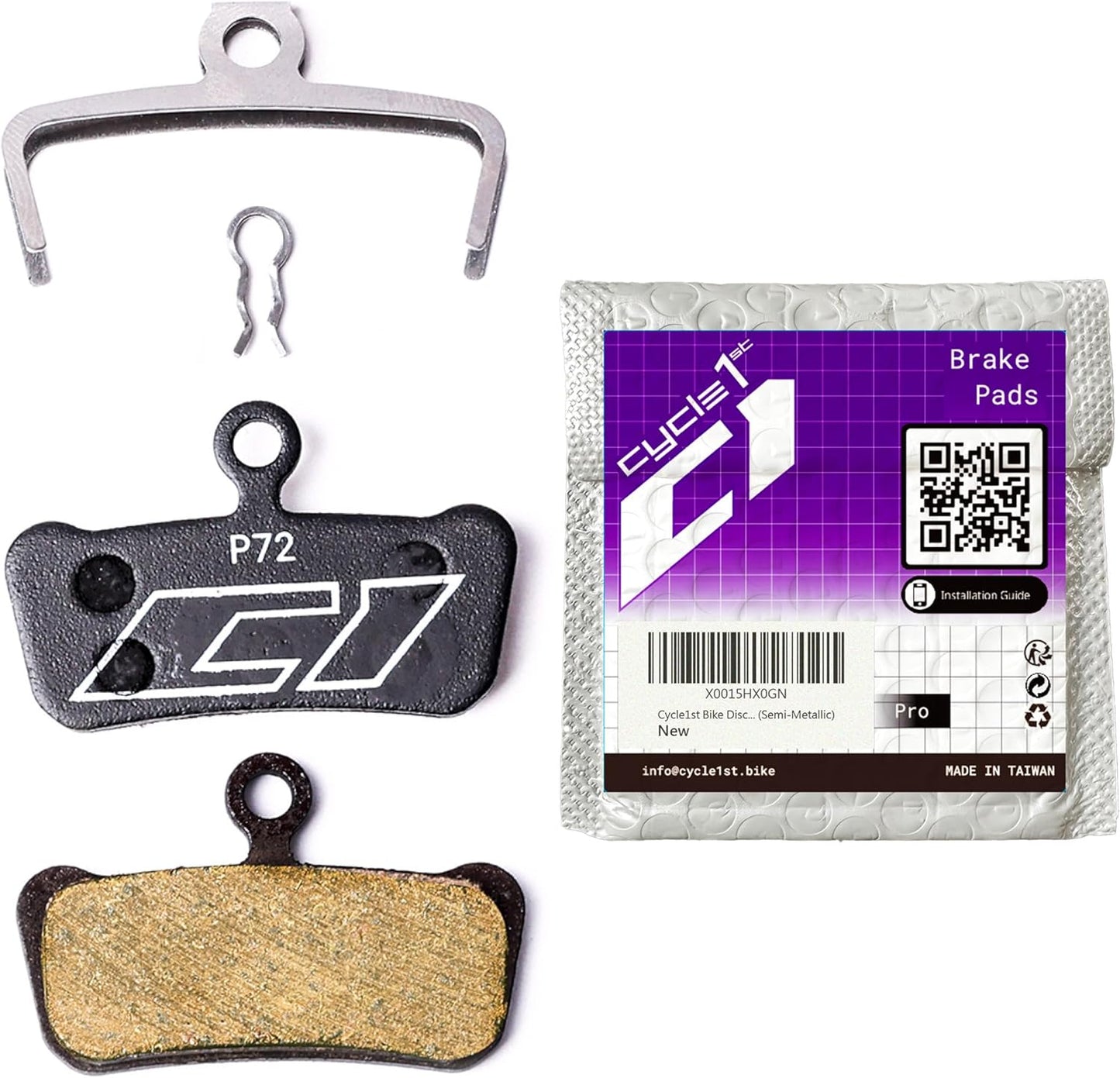 Enhanced Performance: SRAM 4-Piston Disc Brake Pads - Mountain Bikes