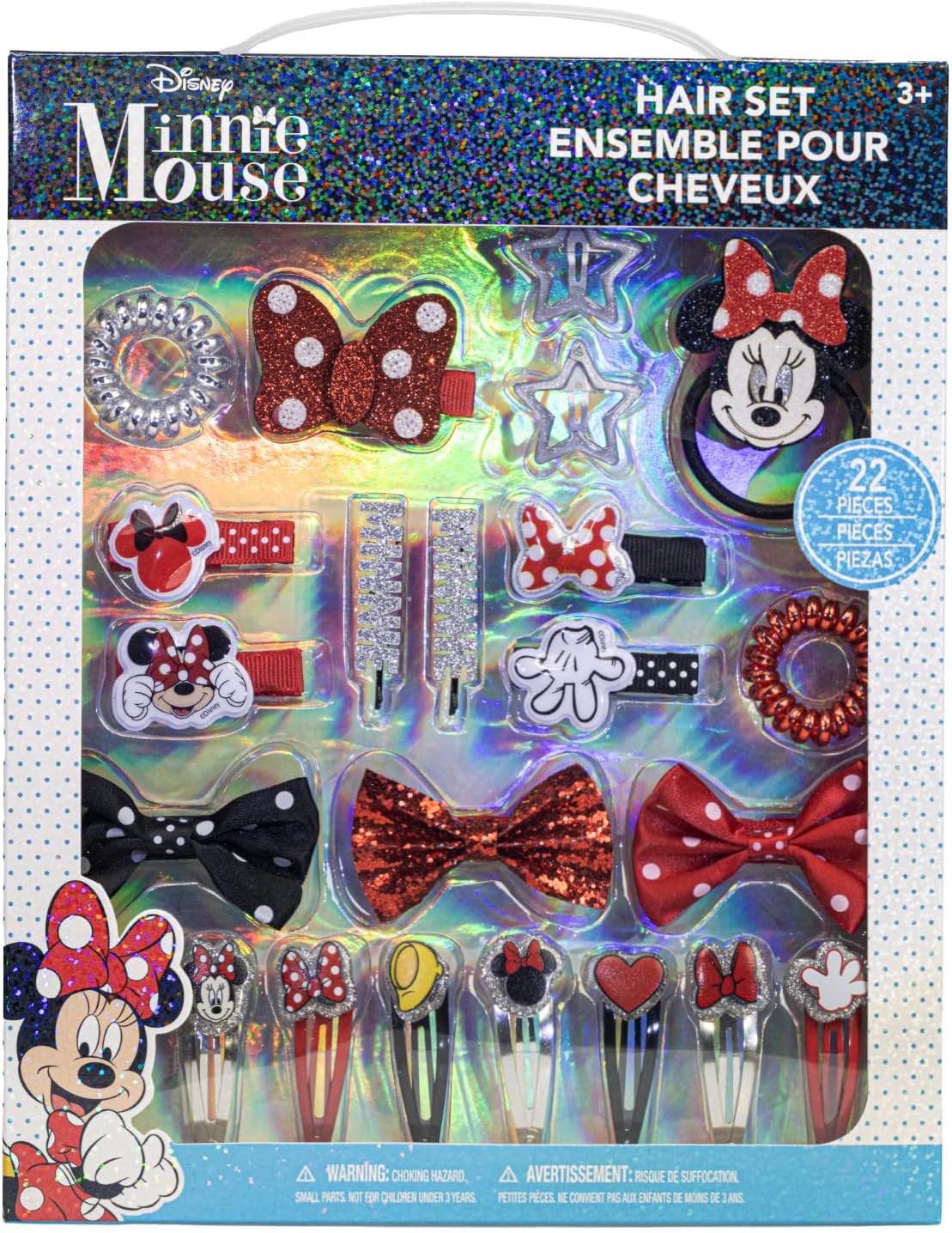 Minnie Mouse Hair Accessory Set for Kids: Party Perfection!