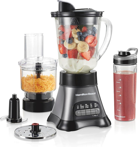 Hamilton Beach Combo Blender & Food Processor - 700W Power