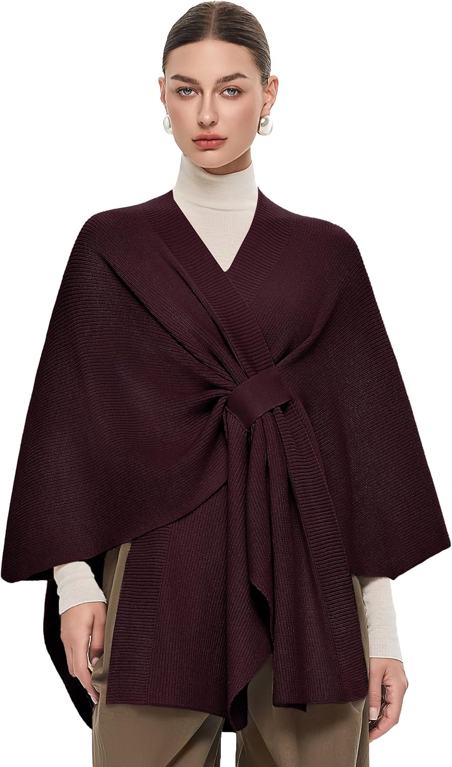 PULI Women's Elegant Shawl Wraps for All Seasons and Styles