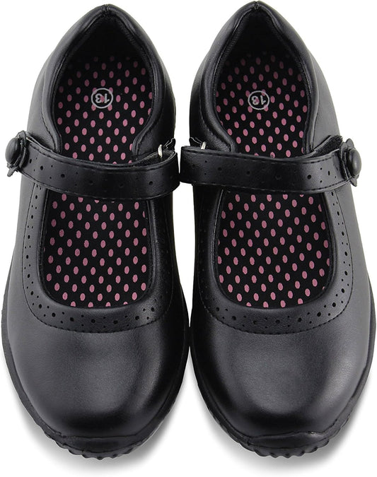 JABASIC Girl's Mary Jane School Uniform Shoes for All Occasions