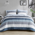 Madison Park Jaxon Bed in a Bag Comforter Set Queen - Modern Stripe