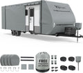 RV Cover Upgraded Super Thick Travel Trailer Cover Fits 24ft1ft - 27ft