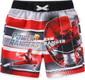 Power Rangers UPF 50+ Swim Trunks for Big Kids