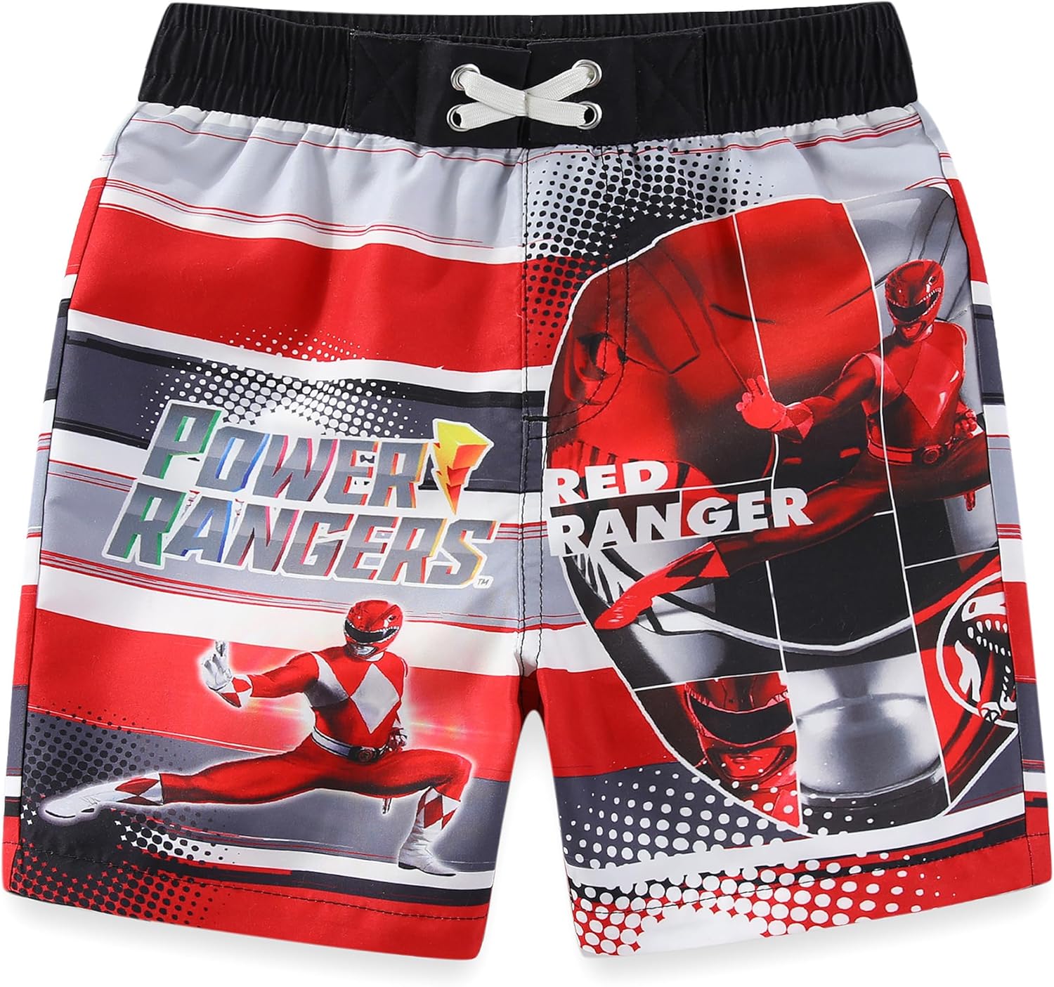Power Rangers UPF 50+ Swim Trunks for Big Kids