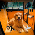 Back Seat Extender for Dogs - Waterproof Hard Bottom Pet Bed