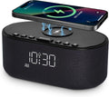 Sound Machine Alarm Clock for Bedrooms - Bluetooth Speaker & Wireless