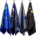 Premium Microfiber Golf Towel Set - Quick Drying & Clip-On for Easy Access