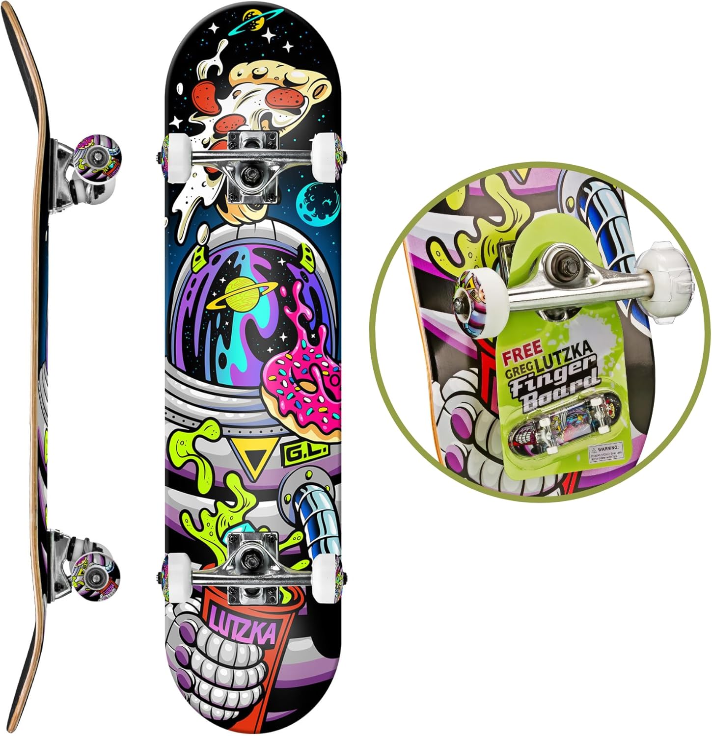 Roller Derby Deluxe Series Complete Skateboard for All Ages