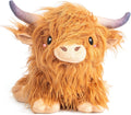 Brown Highland Cow Microwavable Heating Pad for Women & Kids - Cozy
