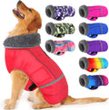 Dogcheer Warm Dog Coat Red 3XL - Waterproof Winter Jacket