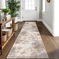IOHOUZE Abstract Runner Rug 2x10 Ft for Hallways and Kitchens