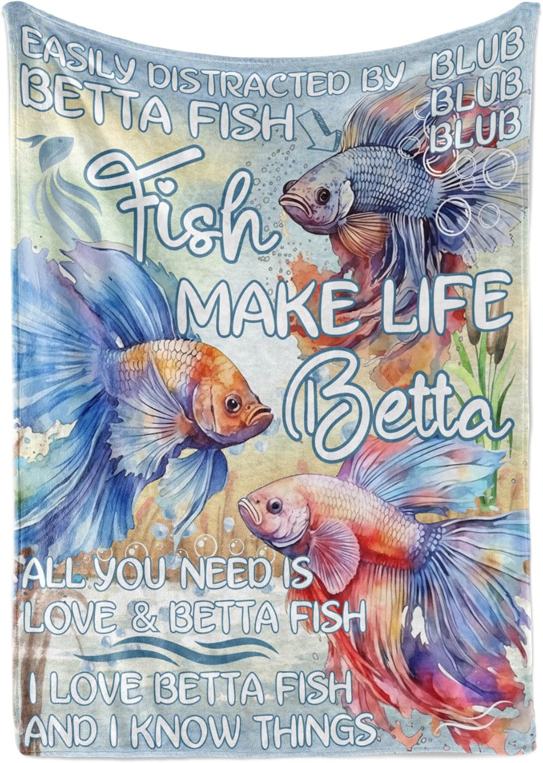 Huglanket: Cozy Betta Fish Gift