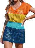 CUPSHE Women's Crochet Beach Cover Up for Summer Style and Fun