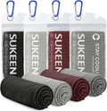 Stay Cool Anywhere: Sukeen 4-Pack Cooling Towel Set