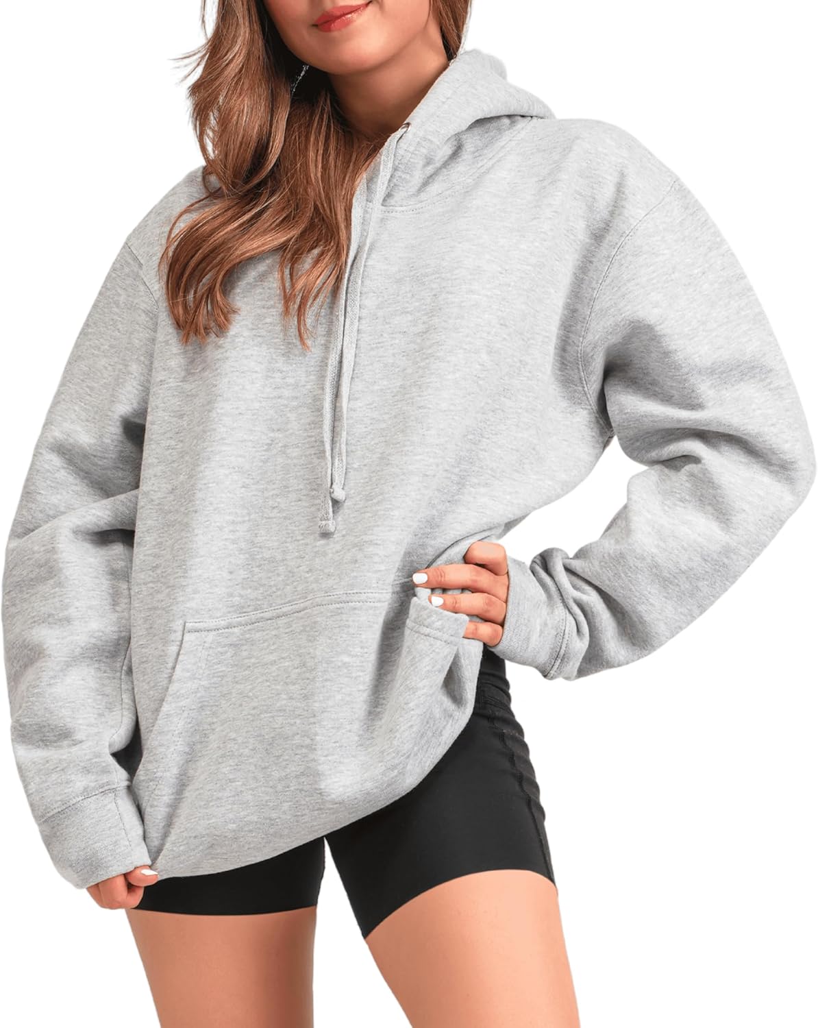 Aon Women's Cotton Hoodie: Breathable Modern Fit