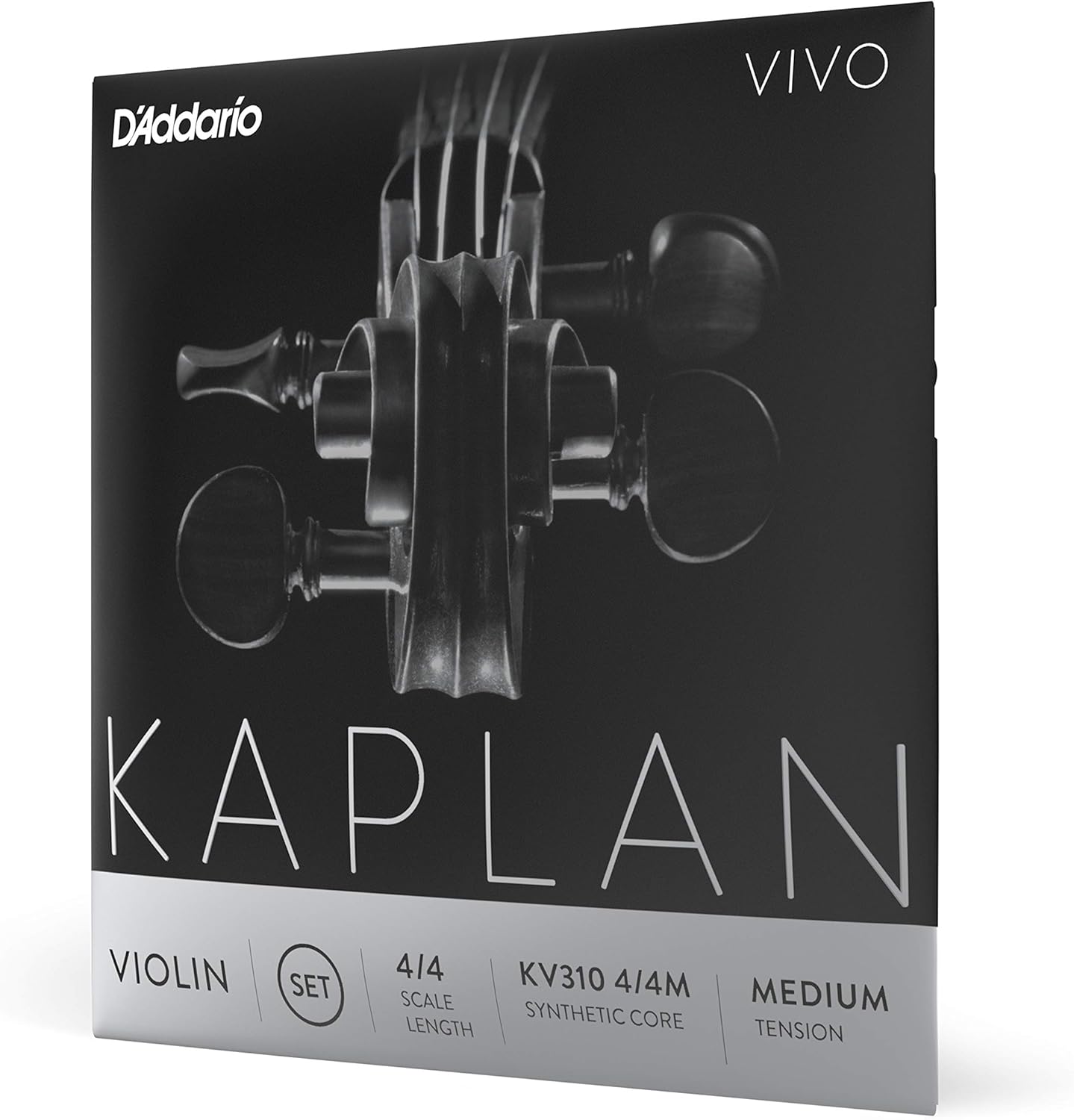 D'Addario Kaplan Vivo Violin Strings - Professional Quality