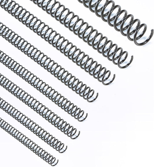 Binditek 200 Pack Plastic Spiral Binding Coils for All Needs