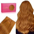 WENNALIFE Genius Sew in Weft Hair Extensions 20in Auburn Ginger