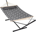 Double Hammock with Stand Included - Comfortable 2-Person Outdoor