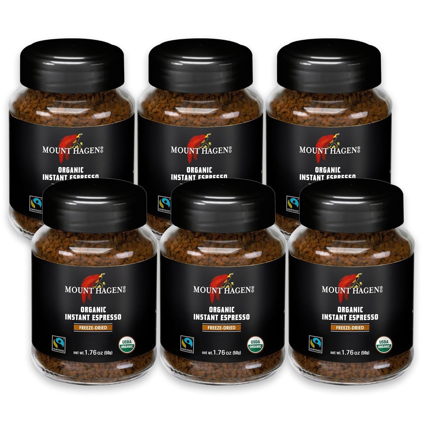 Mount Hagen Instant Espresso Coffee: Eco-Friendly Organic Brew