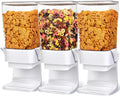 Cereal Dispenser Countertop 3pcs 5.5L Cereal Containers - Airtight