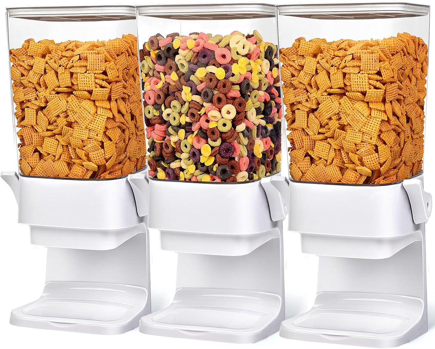 Cereal Dispenser Countertop 3pcs for Fresh Dry Food Storage