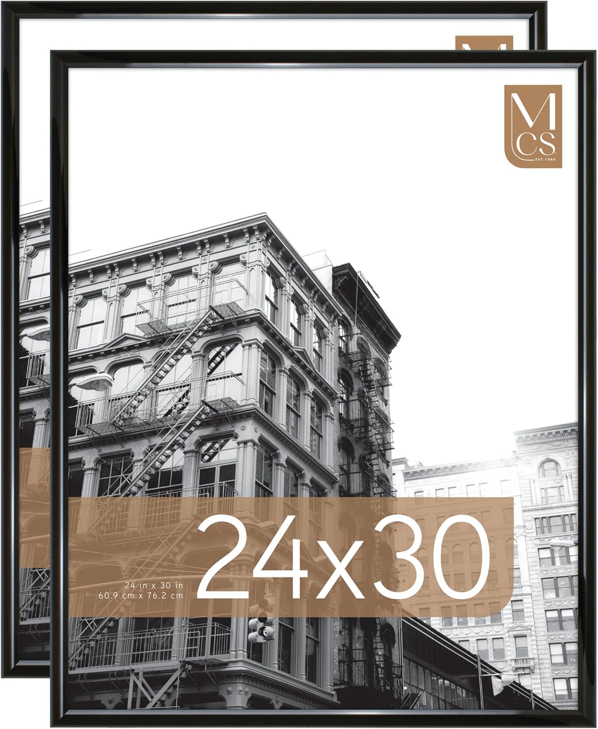 MCS Trendsetter 24x30 Poster Frame Set for Modern Wall Decor