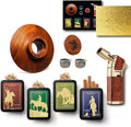 Whisky Smoker Kit - Torch Included, 4 Flavors, Gift Ready