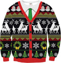 Arvilhill Funny Christmas Sweater 3D Graphic (S-3XL)