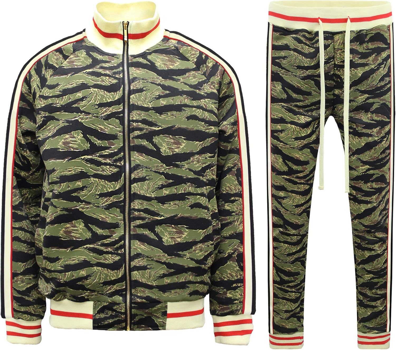 G-Style USA Men's Velour Velvet Tracksuit for Casual Wear