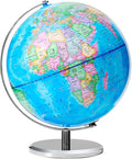 13in World Globe for Kids, Classroom Globe for Education & Decoration