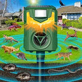 Animal Repellent Ultrasonic Cat Deterrent Outdoor - Solar Flame Light