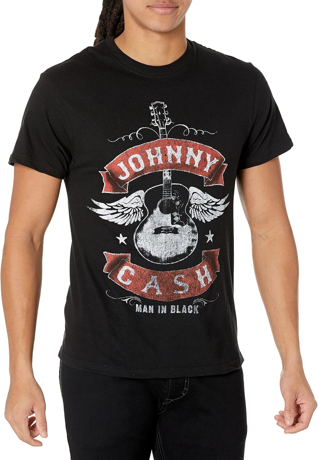Vintage-Inspired Johnny Cash Guitar Tee